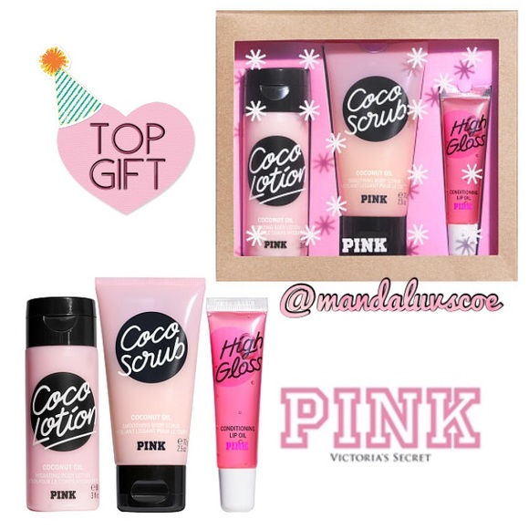 PINK Victoria's Secret Other - 💗VS PINK COCO Obsessed Beauty Gift Box 3Piece set